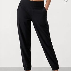 Athleta Brooklyn Jogger Pants Black - NWT Size 2